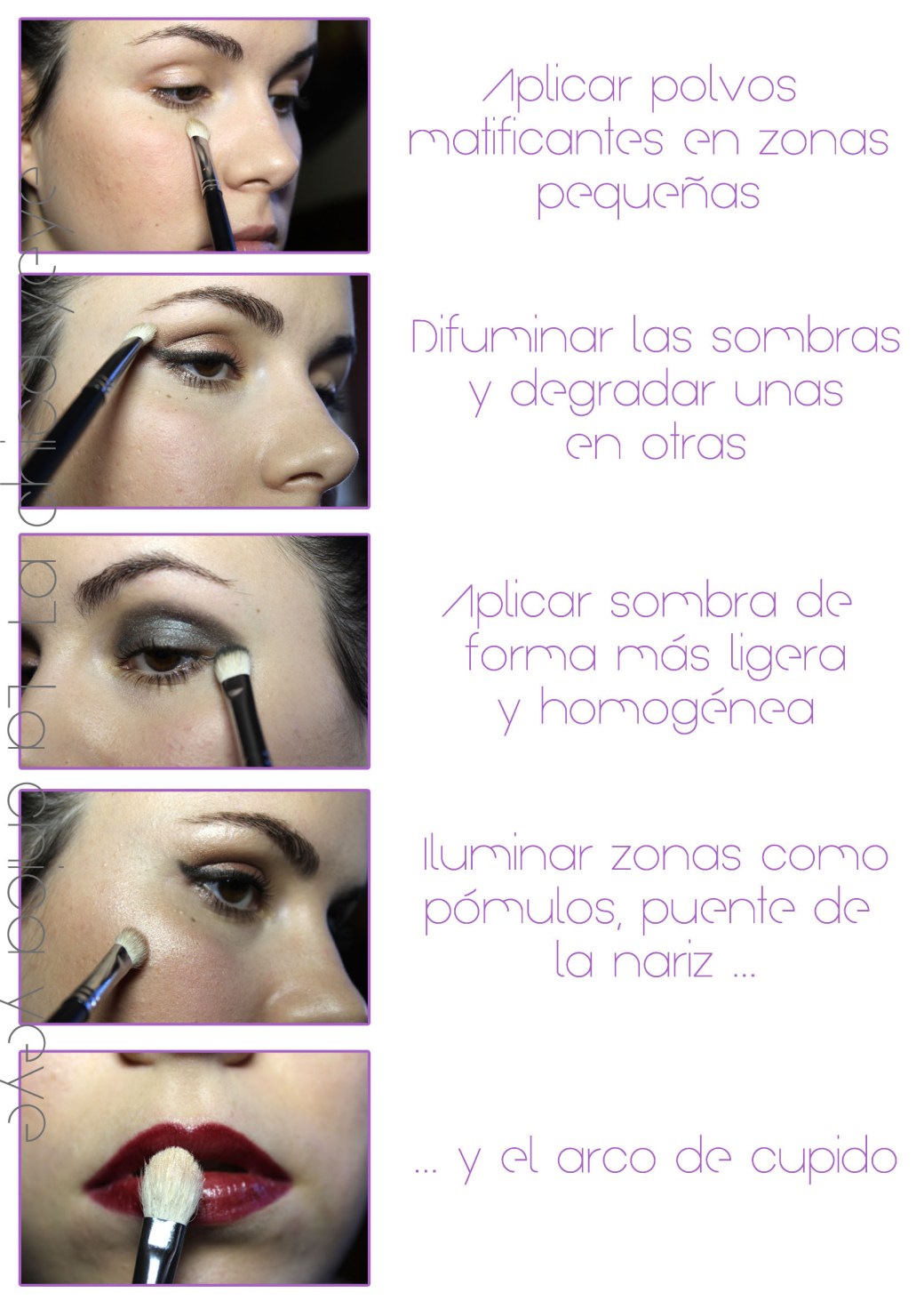 usoBrochaspincelesbasicosenmaquillajedifuminar