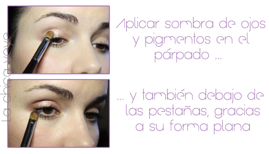 usoBrochaspincelesbasicosenmaquillajesombradeojos