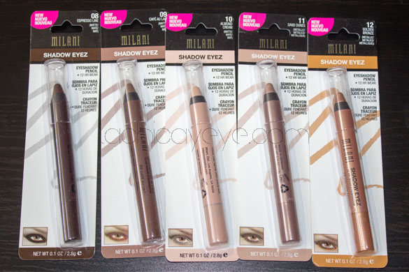 Milani Naturally chic shadow eyez